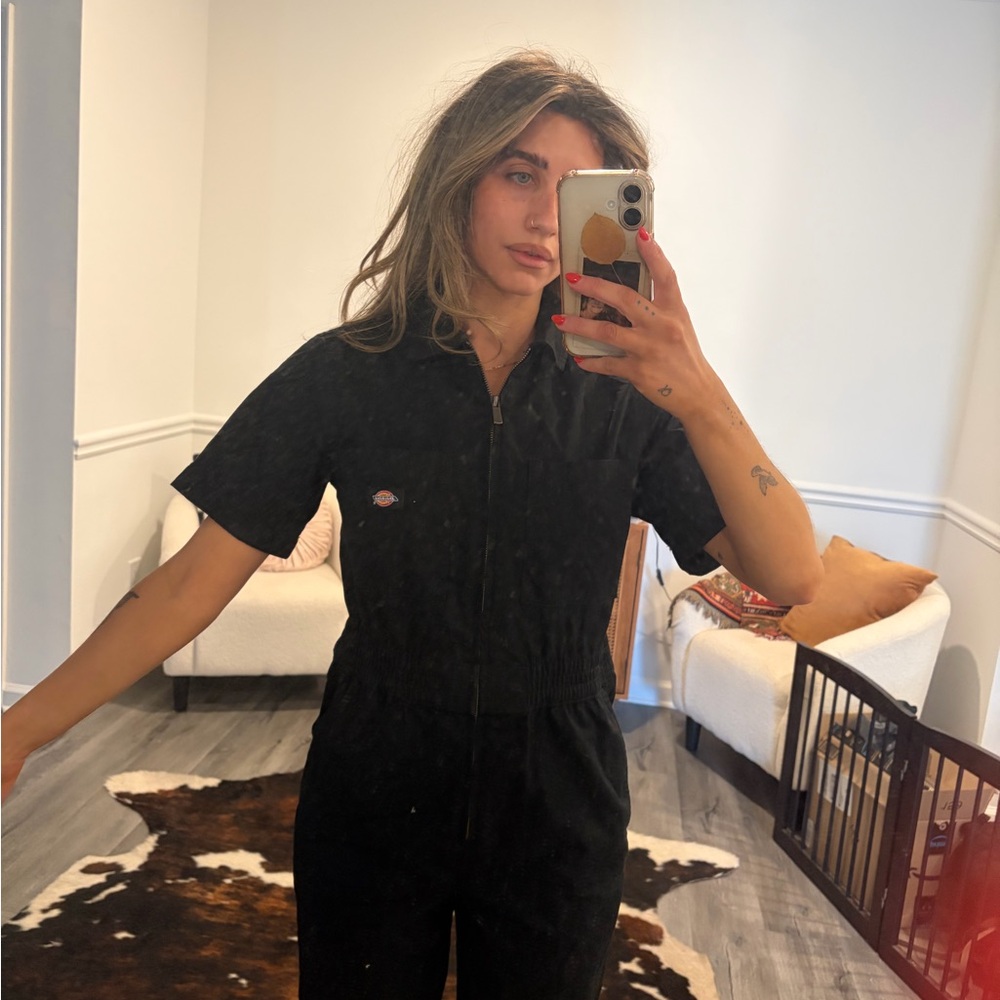 Dickies Classic Black Jumpsuit